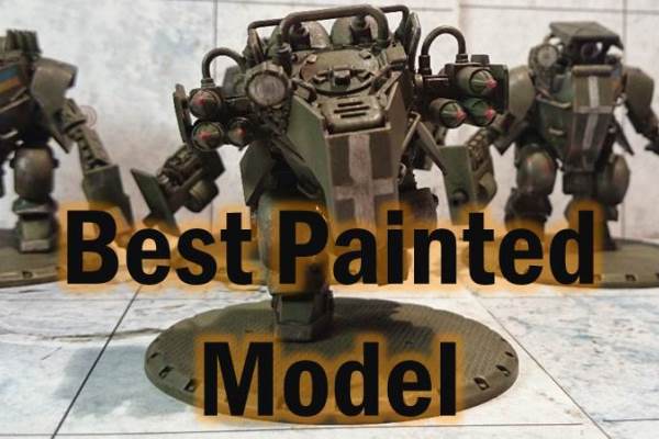 Best Painted Model – Dust European Championship